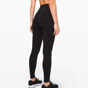 Lululemon wonder under high rise legging black size 6